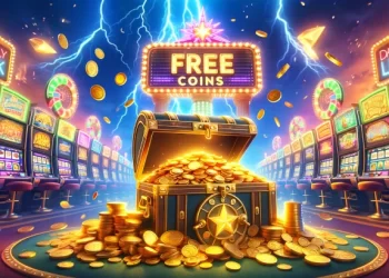Cover for Lightning Link Casino (Pile of Coins)