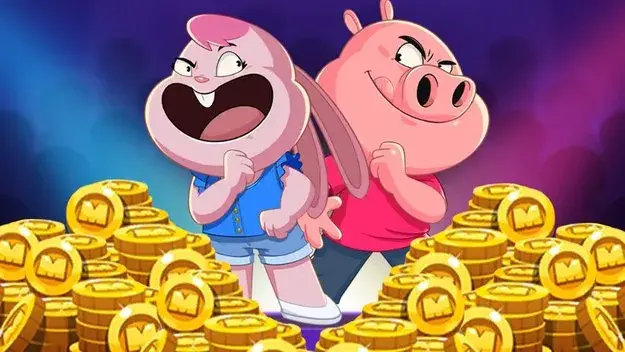 Match Masters characters with a pile of coins.