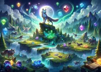 Cover for Wolf Game with Gems