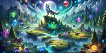 Cover for Wolf Game with Gems