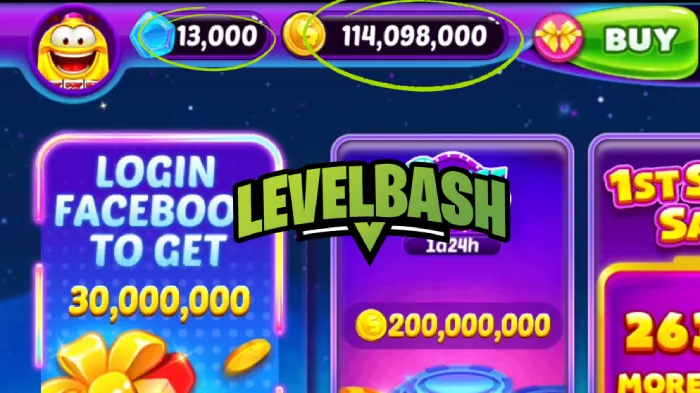 free coins and gems added with jackpot master hack (screenshot)