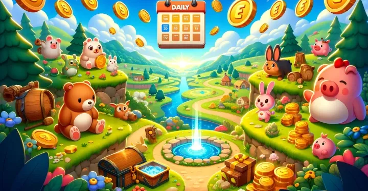 Cover for Animals and Coins Daily Rewards