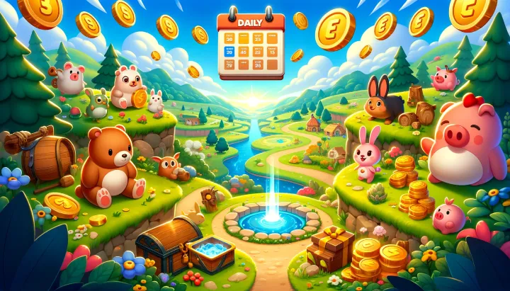 Cover for Animals and Coins Daily Rewards
