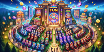 House of Fun, illustration of many slots.