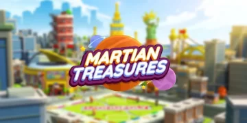 Cover image for Martian Treasures dig event in MONOPOLY GO