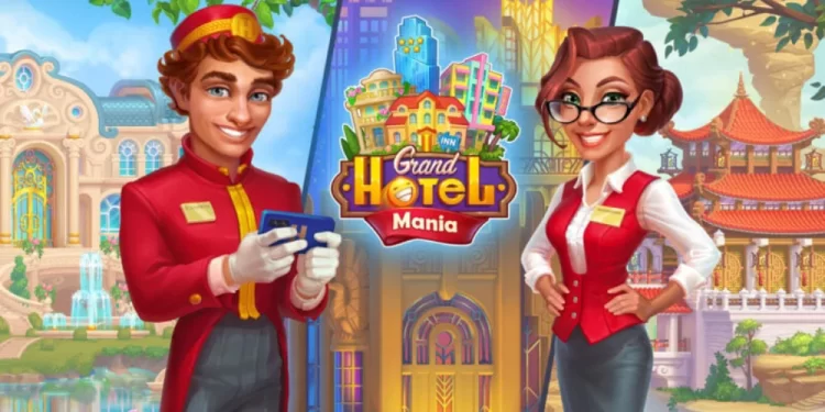 Cover image of Grand Hotel Mania mobile game