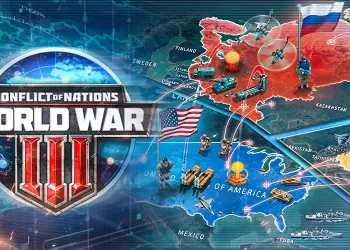 Cover image for Conflict of Nations: WW3 mobile game