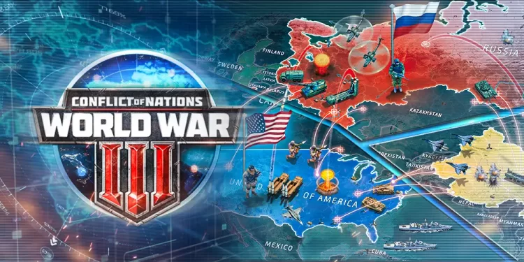 Cover image for Conflict of Nations: WW3 mobile game