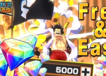 Rainbow diamonds in One Piece Bounty Rush mobile game