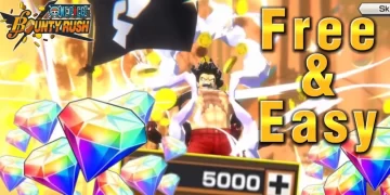 Rainbow diamonds in One Piece Bounty Rush mobile game