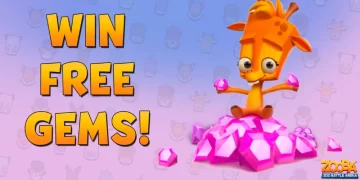 Cover image for gems in Zooba mobile game